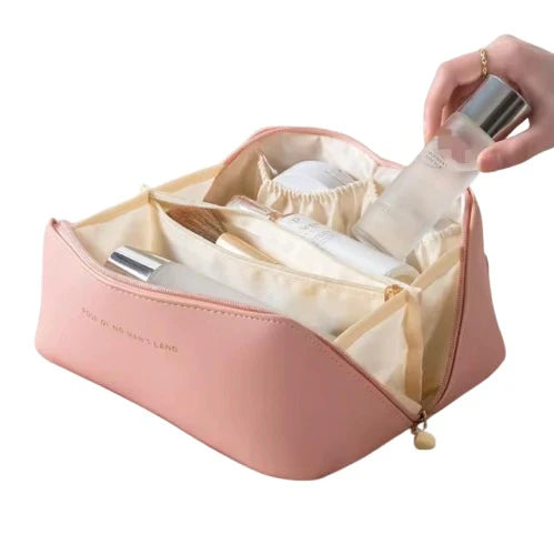 Leather Makeup Pouch