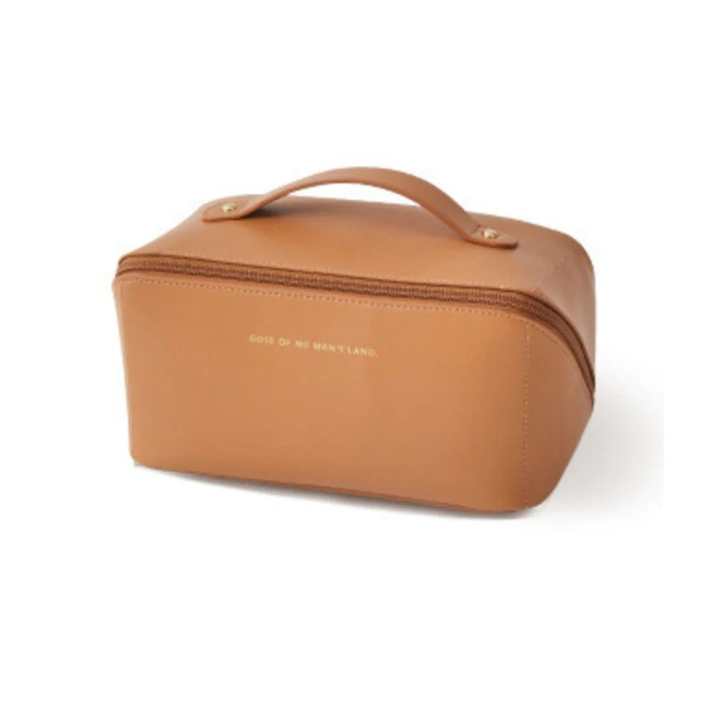 Leather Makeup Pouch