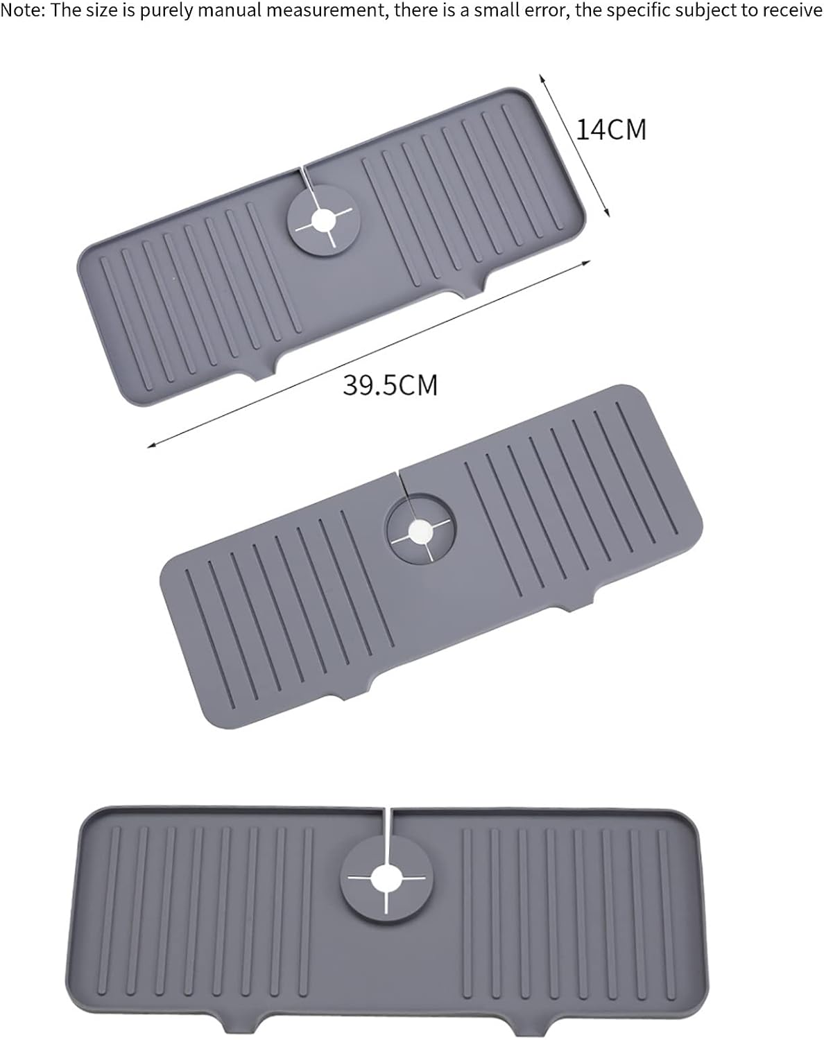Non-Slip Mat Quick Drying Dish Drain Pad Kitchen